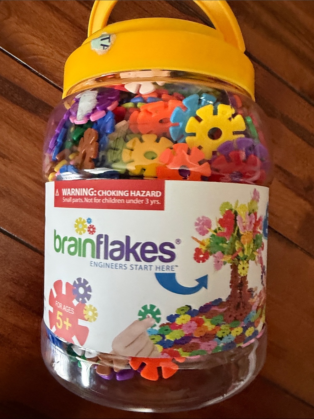 Brain flakes— Multi-Color Interlocking children’s building toy